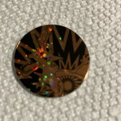 1999 Pokemon TCG WOTC Bronze Holo Aerodactyl Token Coin - Image 4
