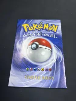 ☘🔥💧⚡ Vintage Pokemon Theme Deck Rule Inserts⚡💧🔥☘ Wizards of the Coast - Image 3