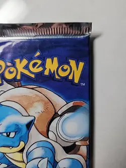 Pokemon Base Set Shadowless Booster Pack New Factory Sealed BLASTOISE 1999 WOTC - Image 5