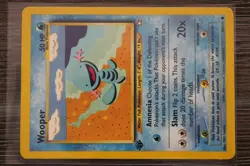 Pokemon TCG Wooper 82/111 Neo Genesis Regular 1st Edition - Image 2