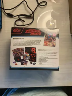 Pokemon Destined Rivals Pokemon Center Exclusive ETB Elite Trainer Box - SEALED - Image 3
