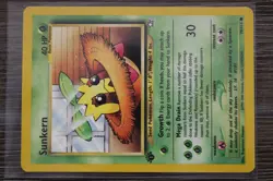 Pokemon TCG Sunkern 78/111 Neo Genesis Regular 1st Edition - Image 2