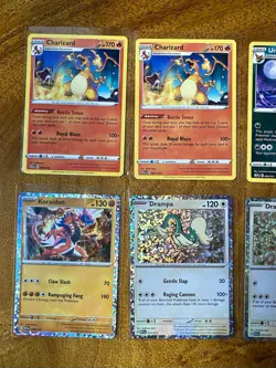 Pokemon Mcdonalds 2025 - Lot 8 Cards Umbreon Charizard Hydreigon Drampa Holo NM - Image 2