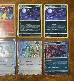 Pokemon Mcdonalds 2025 - Lot 8 Cards Umbreon Charizard Hydreigon Drampa Holo NM - Image 3