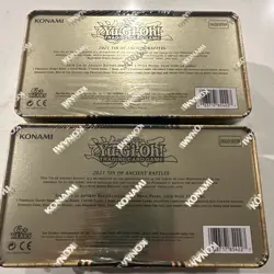2 x Yu-Gi-Oh 2021 Tin of Ancient Battle Sealed 3 Packs YuGiOh - 2 TINS - - Image 2