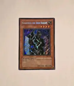 Yugioh Gearfried The Iron Knight BPT-012 Limited Edition Secret Rare LP - Image 1