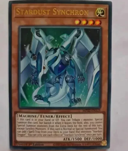 Stardust Synchron - MP22-EN119- Ultra Rare 1st Edition YuGiOh TCG Card - Image 1
