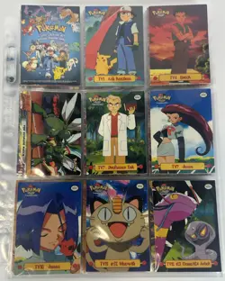 LOT OF 100+ VINTAGE TOPPS POKEMON CARDS - W/ RAINBOW & SILVER FOILS CHARIZARDS - Image 2