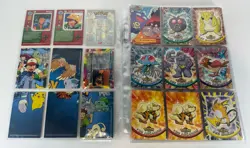 LOT OF 100+ VINTAGE TOPPS POKEMON CARDS - W/ RAINBOW & SILVER FOILS CHARIZARDS - Image 3