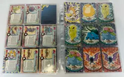 LOT OF 100+ VINTAGE TOPPS POKEMON CARDS - W/ RAINBOW & SILVER FOILS CHARIZARDS - Image 4