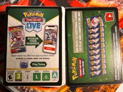 Codes Booster Pokemon TCG Live 6 card Pack Instant Delivery - Image 1