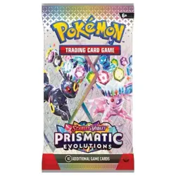 Pokemon Prismatic Evolutions Booster Pack - 10 Cards/Pack - Random Art - SEALED - Image 1