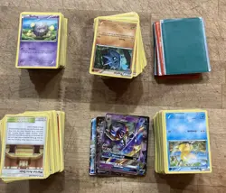 Pokemon Card Lot 250-300 GX EX Trader And Energy Cards - Image 1