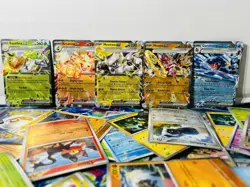 Pokemon Card Lot 100 OFFICIAL TCG Cards + Ultra Rare | Holo Cards+++ - Image 1