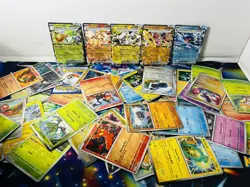 Pokemon Card Lot 100 OFFICIAL TCG Cards + Ultra Rare | Holo Cards+++ - Image 4
