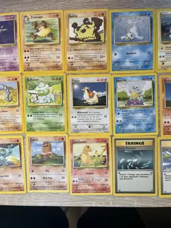 Lot Of 30 Vintage WOTC Pokemon Cards - Non Holo - No Dupes - Base Set 2, etc. - Image 4