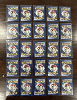 Pokemon 25 Card WOTC Lot - Base Set Jungle Fossil Team Rocket - No Duplicates 🔥 - Image 2