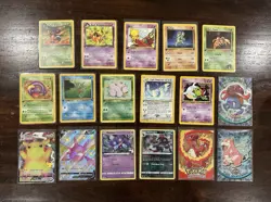 Pokemon Card Mixed Lot - 1st Edition WOTC, Neo, Promo, Holo, Full Art, Topps 🔥 - Image 1