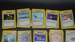 Vintage Set of 101 Trainer Pokemon Cards from the 90's - Image 2