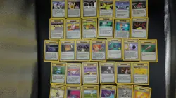 Vintage Set of 101 Trainer Pokemon Cards from the 90's - Image 5