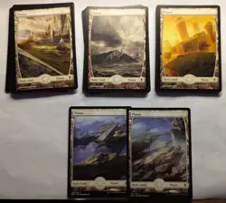 MTG - Full Art Zendikar Basic Lands - 132 cards! - Magic: the Gathering - Image 5