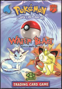 1x Sealed WATER BLAST Theme Deck Jungle (60 Pokemon Cards) CS5 - Image 1