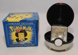 Pokemon Pikachu Gold Plated Card 23K Burger King 1999 Limited Edition Pokemon - Image 1
