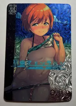 SEXY HEROINE WAIFU Hoshizora Rin LOVE LIVE! ACG PREMIUM HOLOFOIL CARD NM - Image 1