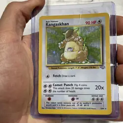 Pokemon TCG Kangaskhan Holo Rare 5/64 Jungle Pokemon Card HP Heavily Played WOTC - Image 2