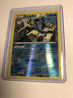 Pokemon Card Barbaracle Fates Collide - 23/124 - Rare Reverse Holo Mint - Image 1