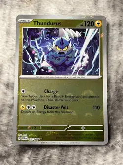 Pokemon TCG Black Bolt- Fraxure Pokeball & Thundurus Pokeball 2 Card Lot - Image 2
