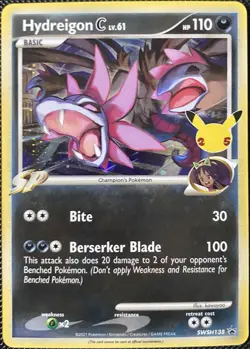Hydreigon C lv.61 SWSH138 SWSH: Sword & Shield Promo Cards Holo Pokemon Card - Image 1