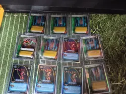 yu yu hakusho 11 Card Lot All Have Print Lints Showing Buy As Is! - Image 1