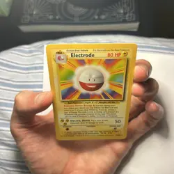 1999 Pokemon TCG Base Set Electrode 21/102 Rare Vintage Card WOTC LP - Image 4