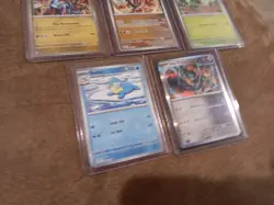 Pokemon Surging Sparks 5 Card Lot - All Holo, or Reverse - Image 2