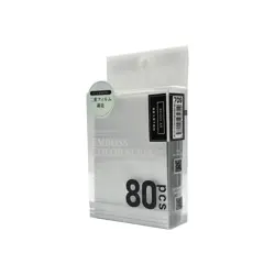 Allone Card Sleeve, Watermark Prevention Embossed Color, White, Regular, 66x91mm - Image 1