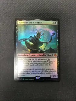 MTG *Acererak The Archlich Foil X1* (NM) Adventures In The Forgotten Realms - Image 1