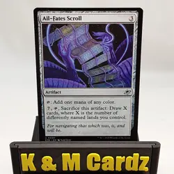 MTG - Edge of Eternities - All-Fates Scroll - 0234 - NM - Playset x4 - Image 1