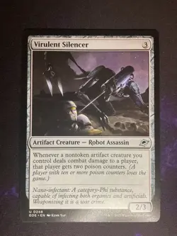 MTG * Virulent Silencer Edge of Eternities * 1X * NM - Image 1