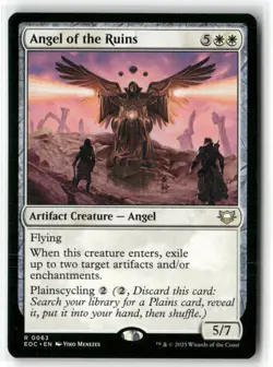 Angel Of The Ruins Commander: Edge of Eternities MAGIC MTG NM - Image 1