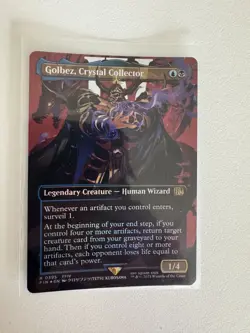 MTG Golbez, Crystal Collector Foil Borderless Full Art English Final Fantasy - Image 1