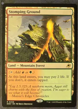 Stomping Ground - MTG - Edge of Eternities - Near Mint - English - Image 1