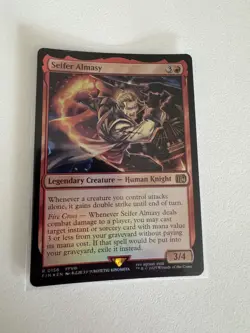 MTG Magic The Gathering Seifer Almasy Foil FIN Rare Final Fantasy Commander - Image 1