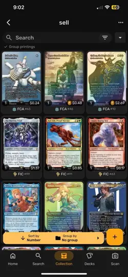 Final Fantasy Magic MTG Card Lot 77 Cards! - Image 2