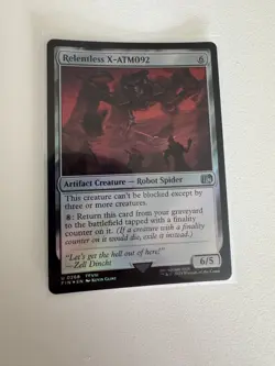 x1 Relentless X-ATM092 FOIL FIN Final Fantasy MTG 268 M/NM 1x - Image 1
