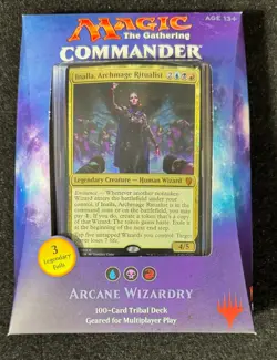 Magic the Gathering MTG 2017 ARCANE WIZARDRY Commander Deck SEALED NICE! - Image 1