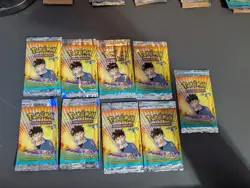 Pokemon - Gym Hero's Empty Vintage Pokemon Booster Packs - Image 2