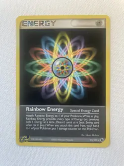 Pokemon Card Energy Rainbow Energy 95/109 EX Ruby & Sapphire Non-Holo - Image 1