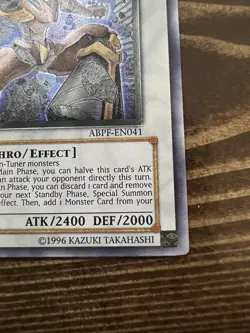 Drill Warrior ABPF-EN041 Ultimate Rare Yugioh NM - Image 3