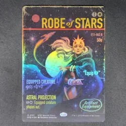 Starfoil Special Guest Robe of Stars YuGiOh Card NM Unused - Image 1